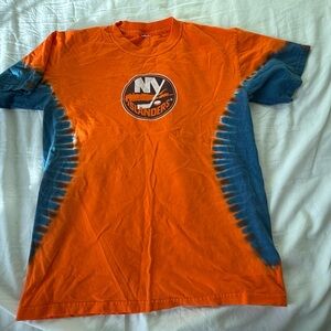 Mens Small New York Islanders tie die Tee
